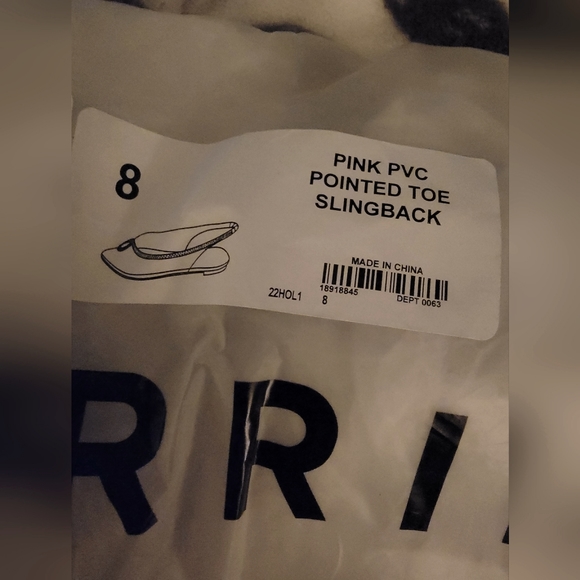 NWT Torrid Wide Width Size 8 Pointed Toe Slingback - Picture 8 of 8